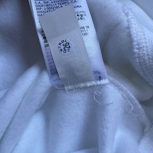 TOMMY HILFIGER MOCKNECK MONOTYPE ARCHIVE FIT SWEATSHIRT WHITE SZ XS - Picture 11 of 15